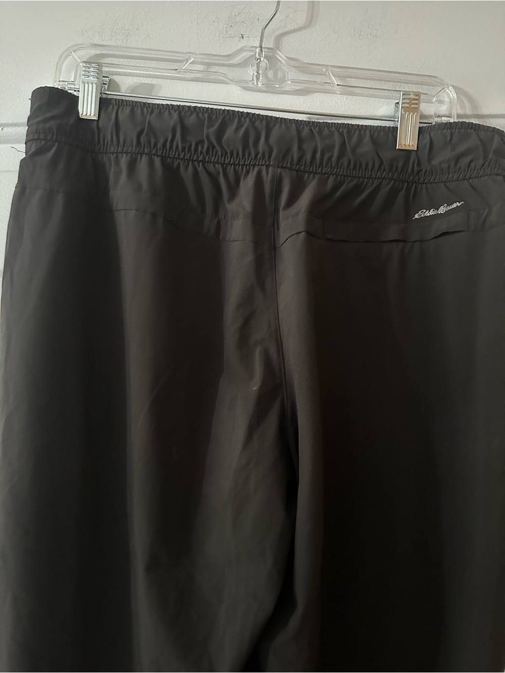 Eddie Bauer Women's Departure Ankle Pants Medium Black Pull-On Stretch Hiking - Picture 12 of 16